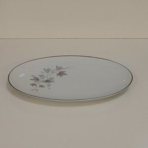 Noritake - Harwood 6312 - 12" Oval Serving Dish Japanese Vintage China